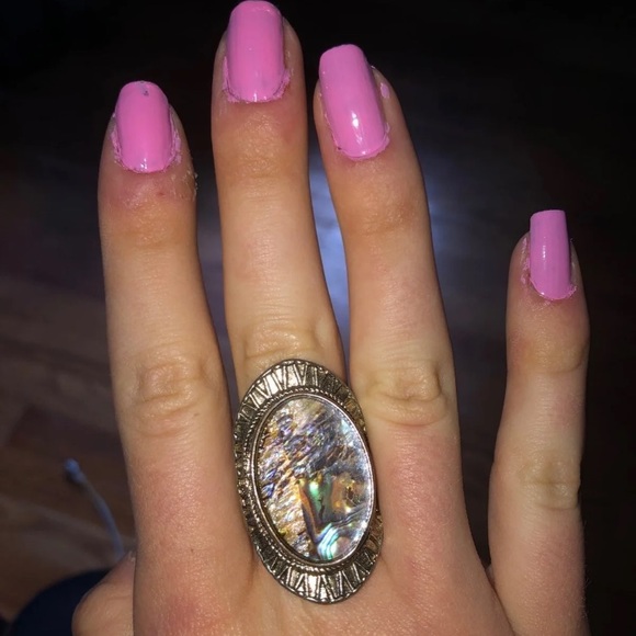 Abalone ring - Picture 2 of 3